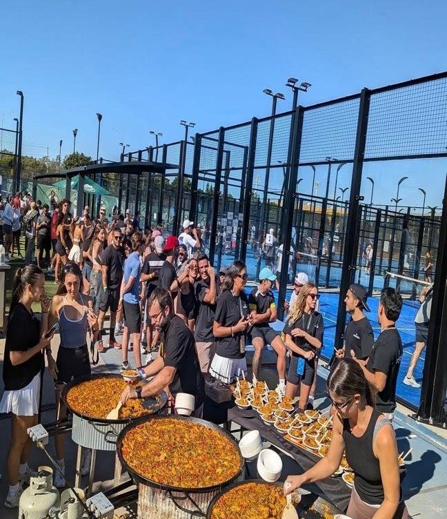 Fête de clôture au bord des pistes